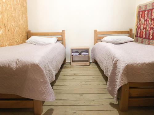 Posteľ alebo postele v izbe v ubytovaní Tishe