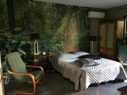 Chambre Foret du Mas des Fontaines