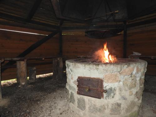 BBQ facilities available to guests at the homestay