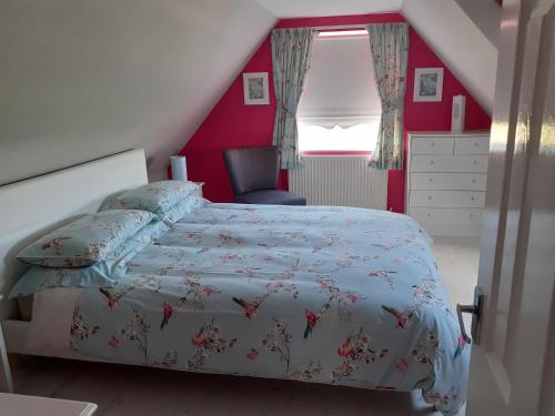 Katil atau katil-katil dalam bilik di Ballyallaght House
