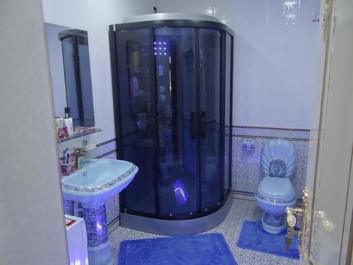 Ένα μπάνιο στο Апартаменты Registan