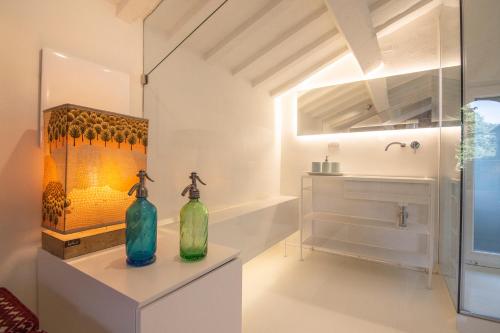 Koupelna v ubytování DelleFarfalle Boutique B&B