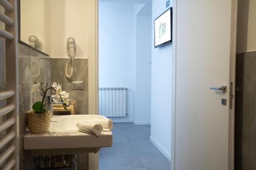 Postel nebo postele na pokoji v ubytování Dimora Chlóe B&B