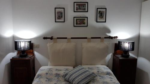 Cama o camas de una habitación en Casina Margherita