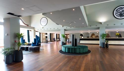 El vestíbulo o zona de recepción de Hotel Barcelona Golf Resort 4 Sup