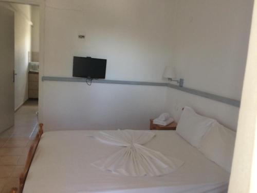 Cama o camas de una habitación en Paradisos Studios