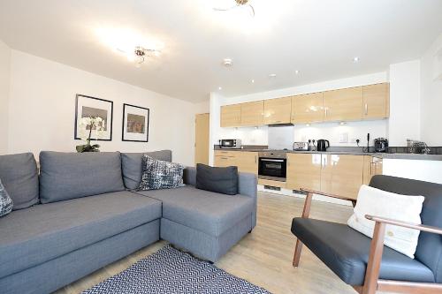 Köök või kööginurk majutusasutuses New Central - Woking