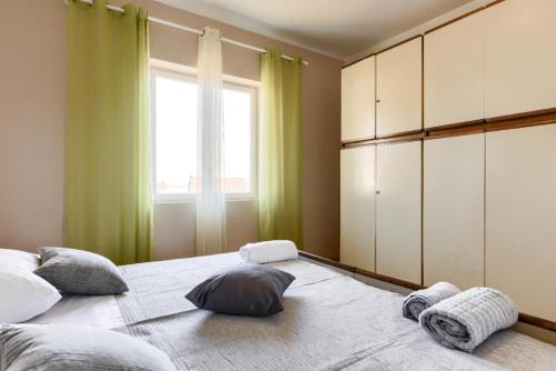 Katil atau katil-katil dalam bilik di Apartment Marija