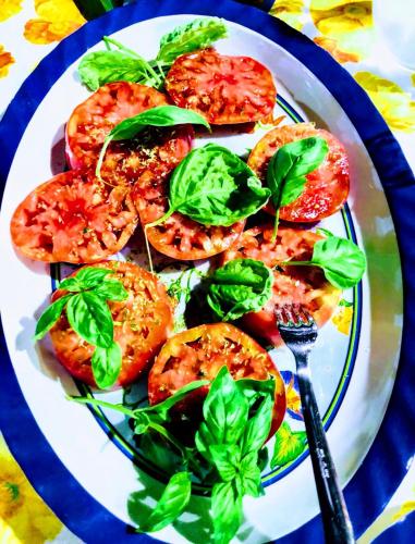 ファームステイの敷地内または近くでの食事または食べ物