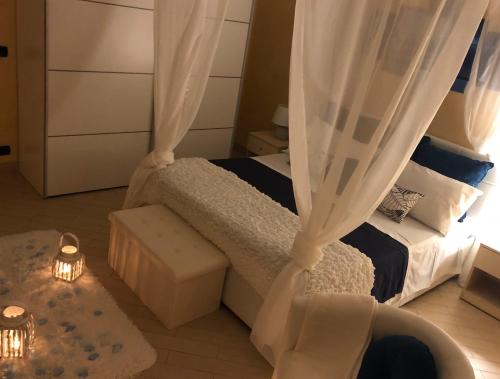 Postel nebo postele na pokoji v ubytování CORTE BIANCA