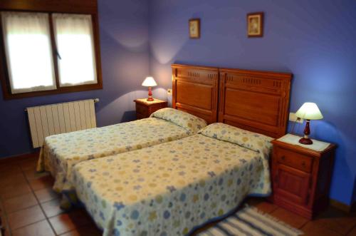 Postel nebo postele na pokoji v ubytování Labeondo