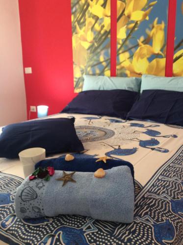Posteľ alebo postele v izbe v ubytovaní Casetta d aMARE