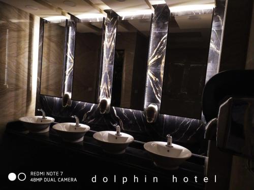 Posezení v ubytování Dolphin Ras El-Bar Hotel