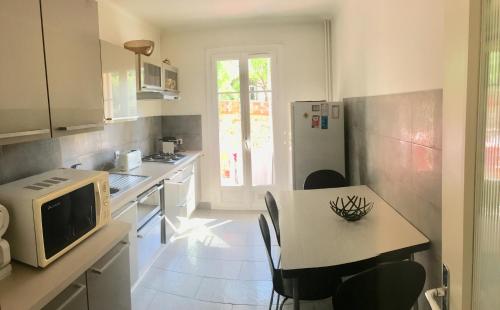 Køkken eller tekøkken på Le Minerve