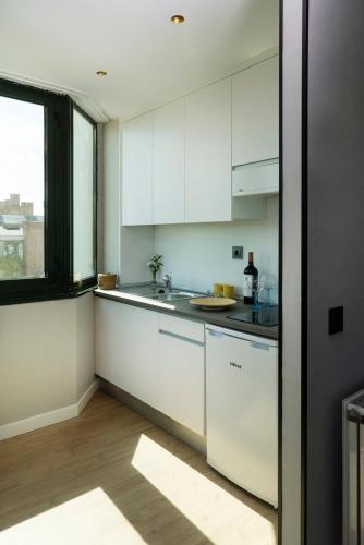 Dapur atau dapur kecil di The Oliver Apartamentos