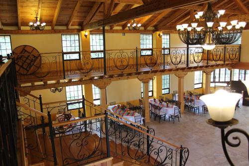 Restaurace v ubytování Hotel JYE by Serranillo, Mineral del Monte Hgo