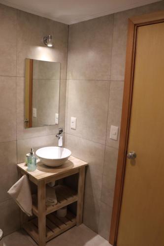 Ένα μπάνιο στο Entre Pinos Eco Box Apart