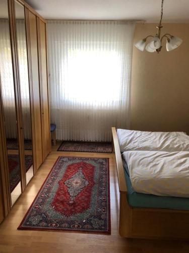 Postel nebo postele na pokoji v ubytování Ferienwohnung Beate & Burkhard
