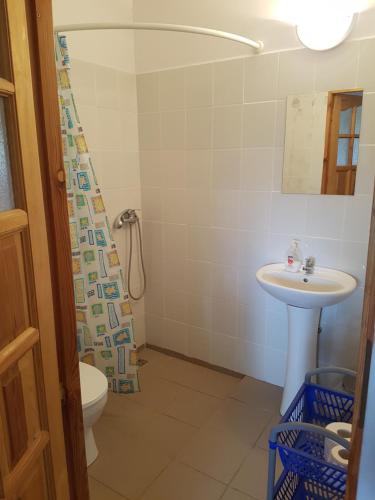 Kúpeľňa v ubytovaní Gościniec Tymawa