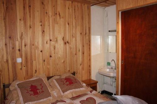 Katil atau katil-katil dalam bilik di Rdc Chalet