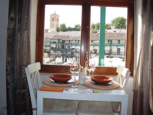 Restaurace v ubytování Los Balcones de Galaz