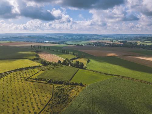 Naturlandschaft in der Nähe des Ferienhauses