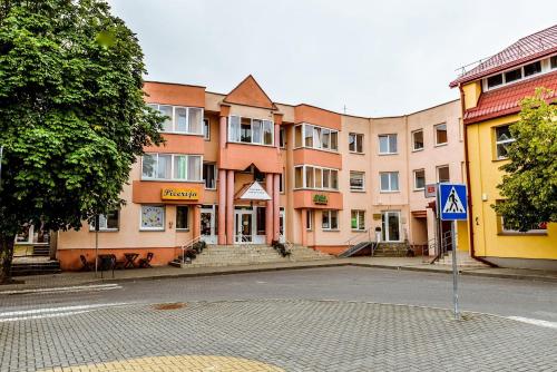 Budova, kde se penzion nachází