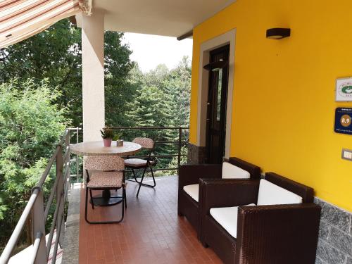 Μπαλκόνι ή βεράντα στο Apartment La Casa Nel Bosco