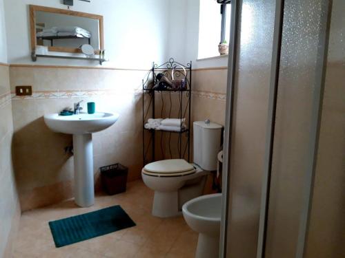 Phòng tắm tại Casa Curró