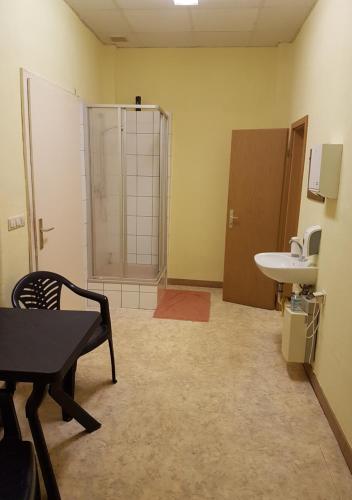 Kúpeľňa v ubytovaní Hostel jo-si