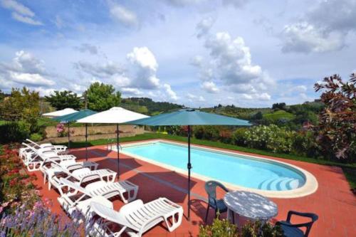 Hồ bơi trong/gần Casa VILLA IL BOSCHETTO