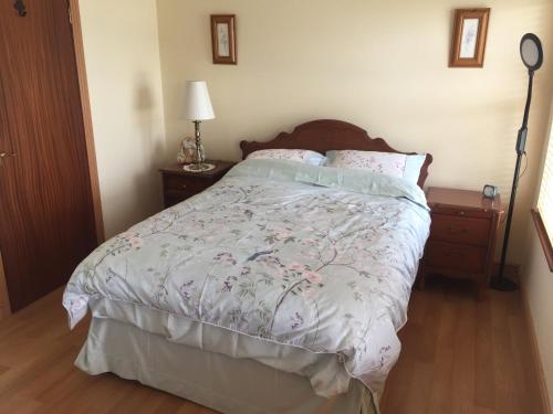 Säng eller sängar i ett rum på Tafelta Lodge