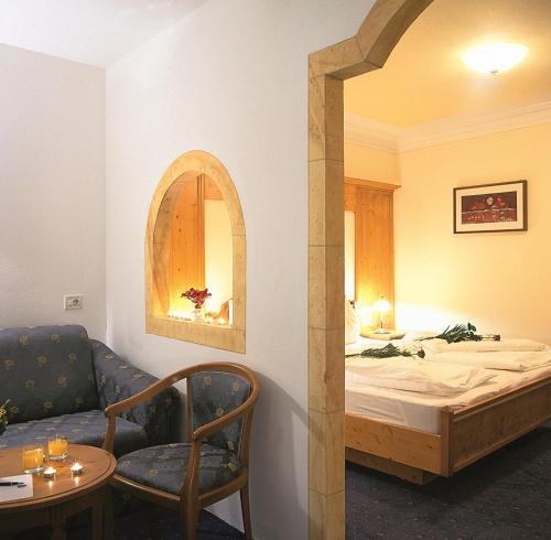 Postel nebo postele na pokoji v ubytování Hotel Engel