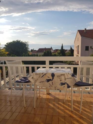 Μπαλκόνι ή βεράντα στο Apartment Marijana Hudan