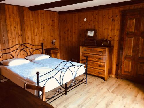 Postel nebo postele na pokoji v ubytování Casa Ruscada