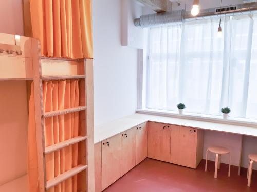 Köök või kööginurk majutusasutuses CMYK Ústí nad Labem