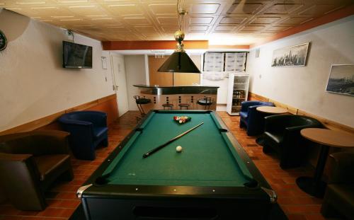 Hotel am Baronenwaldにあるビリヤード台