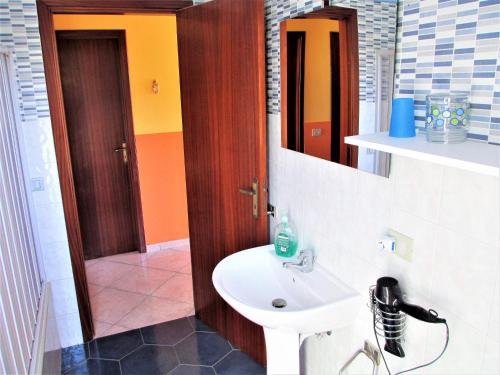 Kylpyhuone majoituspaikassa Casa Rosaria