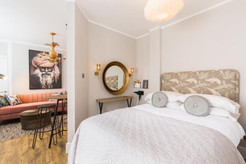 Voodi või voodid majutusasutuse L-Spa Boutique Apartments toas