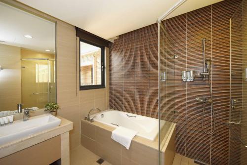 Ванная комната в Fullon Hotel Taipei, East