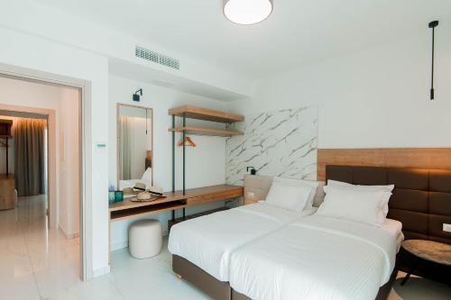 Кровать или кровати в номере Elite Luxury Villas