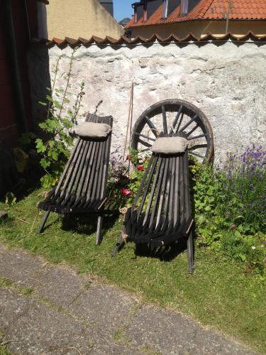 Un jardín fuera de Visby Logi & Vandrarhem