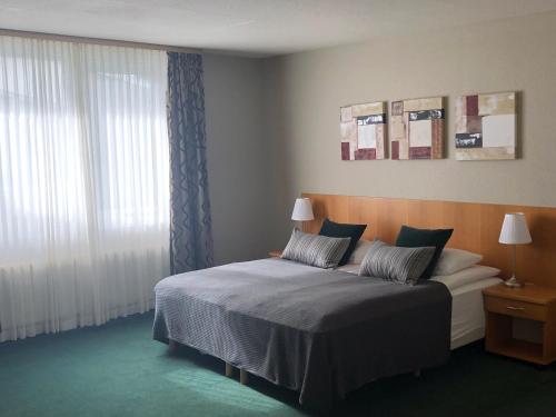 En eller flere senge i et værelse på Hotel Hvolsvollur - Central South Iceland