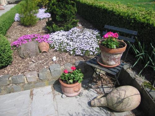 Un jardín fuera de B&B Hoeve Ransberg