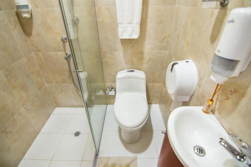 Bilik mandi di Hotel Sierra Nevada