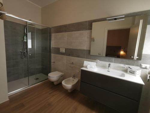 A bathroom at Il Microcosmo