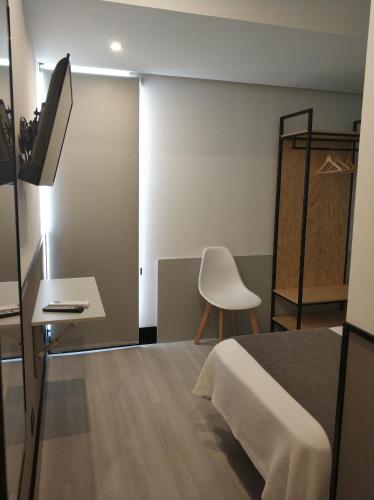 TV o dispositivi per l'intrattenimento presso Hotel Abelay