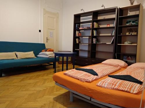 Krevet ili kreveti u jedinici u objektu HoBar Hostel