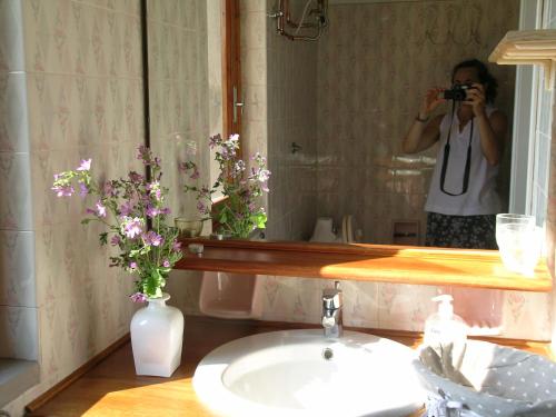 Koupelna v ubytování Chalet Grazia