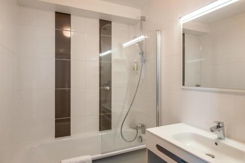 Koupelna v ubytování Residhotel Lyon Part Dieu